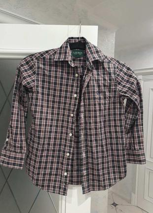 Фирменная рубашка для мальчика