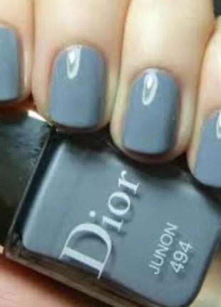 Лак для ногтей dior vernis 494 junon тестер 10 мл