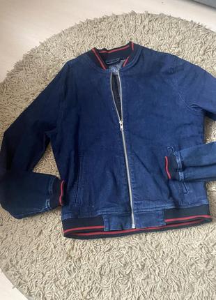 Джинс бомбер куртка  do denim
