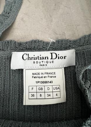 Christian dior майка топ