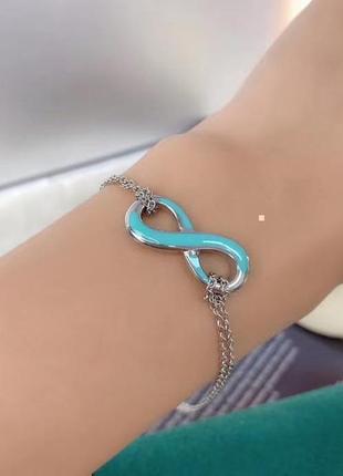 Браслет бесконечность от тиффани