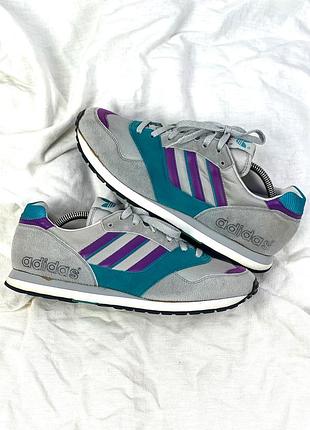 Винтажные кроссовки adidas quasar "seagree" vintage