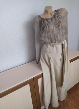 Verse, вискоза- лен, юбка в стиле rundholz
