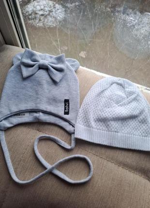 Нові шапочки весняні 48-50 см