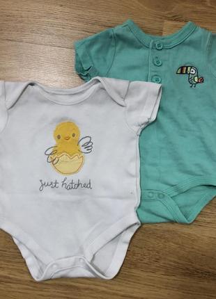 Боди футболка / короткий рукав для новорожденных
