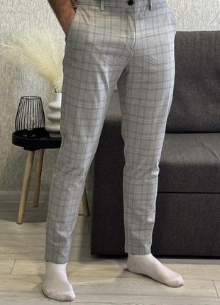 Мужские классические брюки бренда zara