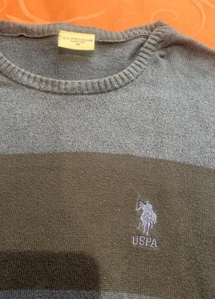 Свитер брендовый u.a polo assn2 фото