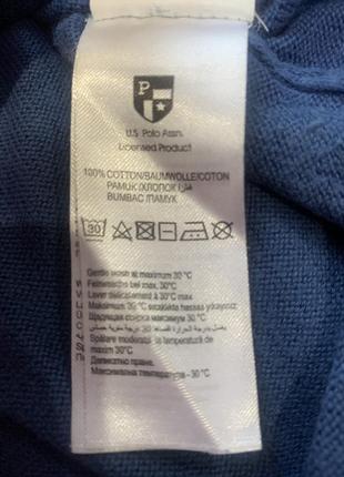 Свитер брендовый u.a polo assn5 фото