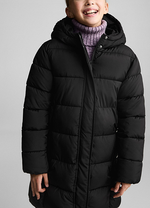 Куртка для девочки mango,пуфер,пуффер,152,12,теплая,стеганная,курточка,манго,пальто,зима,осень