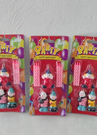 Свечи для торта, свечи на праздник, свечи на день рождения