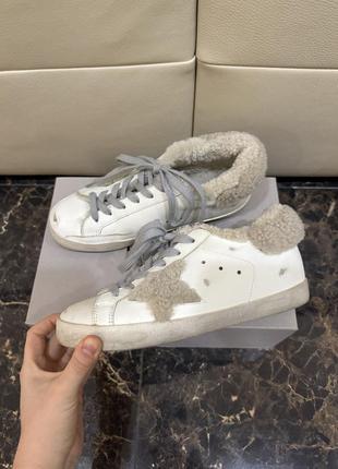 Голден гуз с мехом