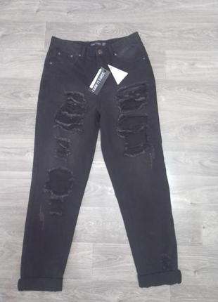Джинсы черные