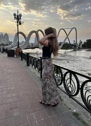 Юбка длинная