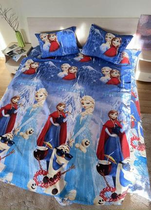 Постільна білизна анна і ельза