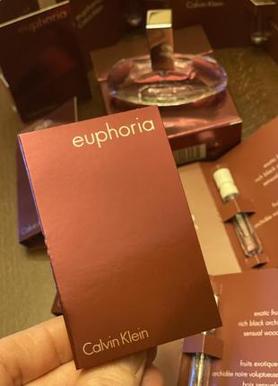 Calvin klein euphoria edp vial 1.2 ml