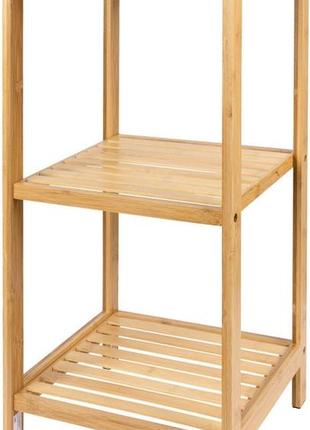 Стелаж livarno home для ванної кімнати з полицями бамбук