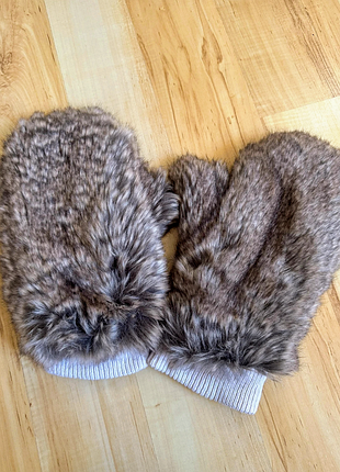 Плюшевые перчатки