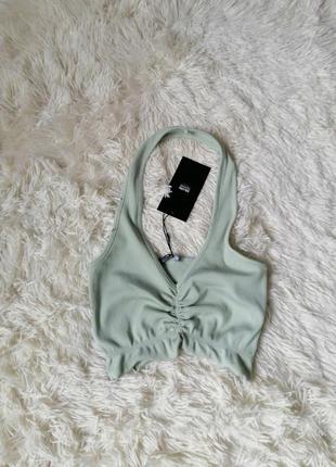 Блуза топ открытая спинка