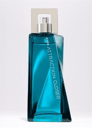 Туалетная вода avon attraction closer для него, 75 мл avon
