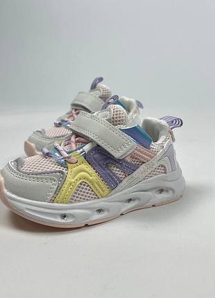 Кросівки з лед підсвіткою для дівчинки2 фото