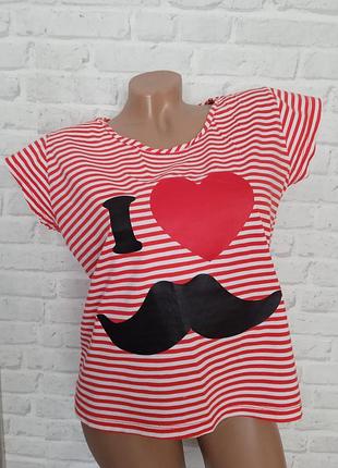 Яркая футболка top shop