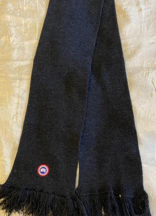 Вовняний шарф canada goose оригінал