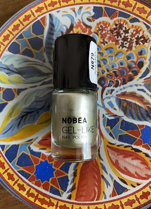 Новый лак для ногтей nobea olive green