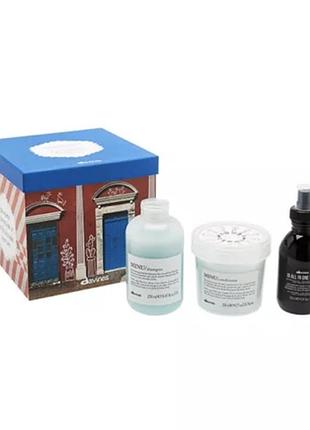 Подарочный набор davines minu kit для окрашенных волос