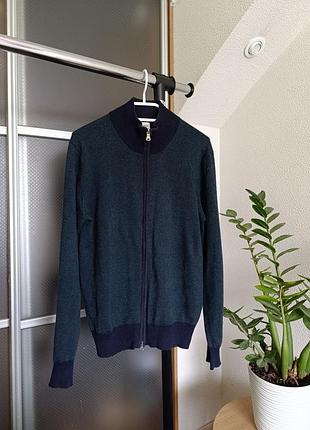 Чоловічий вовняний кашеміровий светр boggi milano