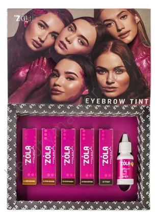 Набор красок + окислитель zola new innovative colouring system
