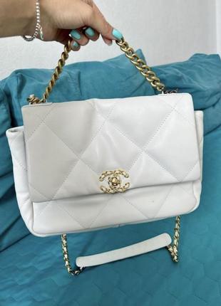Сумка chanel кожа 30 см