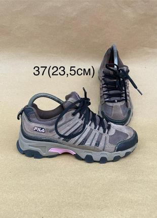 Треккинговые кроссовки fila 37(23,5см)