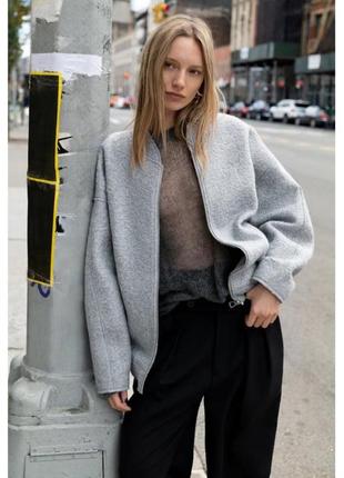 Бомбер zara