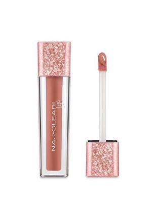 Кремовая помада лак naj-oleari star gleam lip lacquer тон 01 caramel