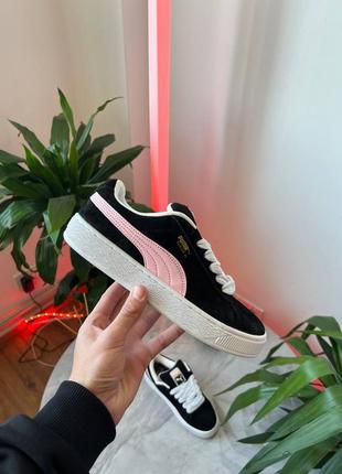 Sneakers Carina L Snake Fs 382384 01 Buty puma White Persian Red pink black