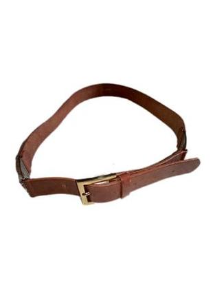 Пояс шкіряний 2,5 см жіночий