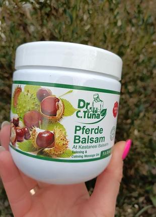 Масажний гель з екстрактом кінського каштану dr. tuna farmasi 500 мл