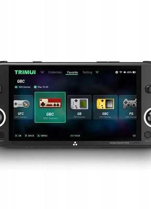 Портативна ігрова консоль trimui smart pro tg5040 64gb black (5000 ігор)