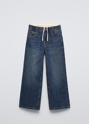 Джинси zara широкі