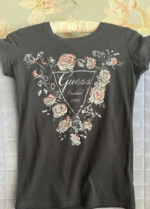 Футболка женская guess джинсы оригинал