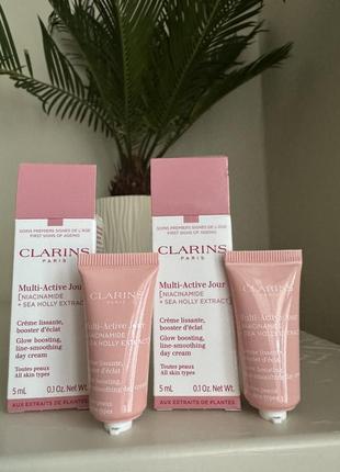 Розгладжуючий денний крем clarins