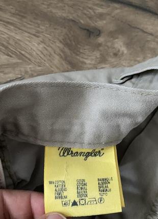Бежеві класичні джинси wrangler5 фото