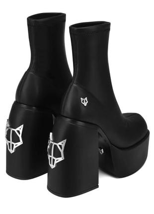 Ботинки naked wolfe sugar naked wolfe каблуки трендовые некед вулф низкие сапоги брац dollskill demonia