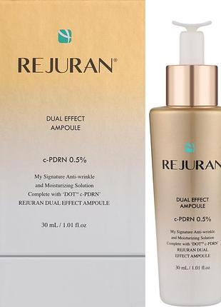Оригінал омолоджуюча сироватка з подвійним ефектом rejuran healer dual effect ampoule 30 мл