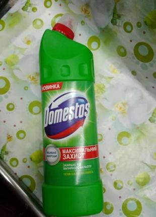 Універсальний засіб domestos хвойна свіжість 24 години 1 л3 фото