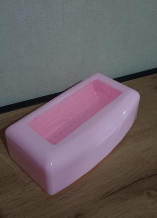 Контейнер для стерилизации инструментов пластиковый.