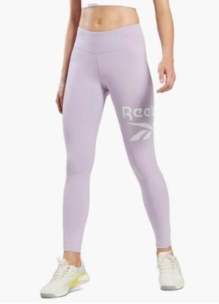 Стрейчевые хлопковые лосины леггинсы 7/8 reebok