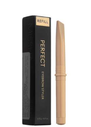 Missha the style perfect eyebrow styler автоматичний олівець для брів коричневий (змінний блок)