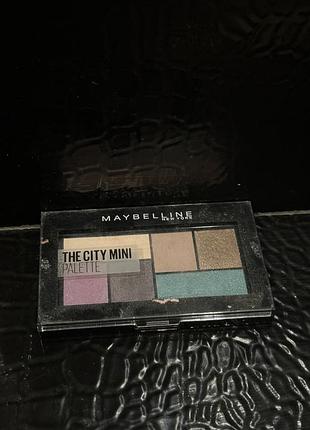 Палетка, палитра теней, тени maybelline new york the city mini palette do afterparty 450 graffity pop
