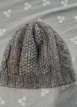 Шерстяная шапка h&m шерсть бини beanie2 фото